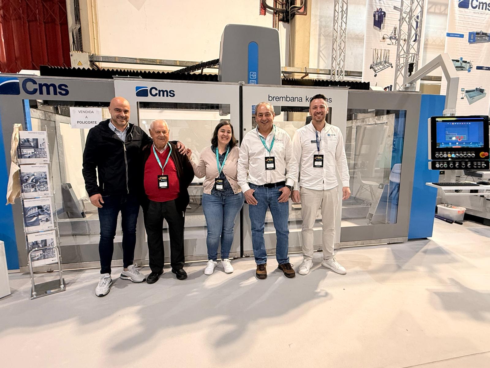 Solstone stone iberica 2025 - Solstone presenta la nueva versión de la cortadora Kosmos de CMS en Stone Ibérica