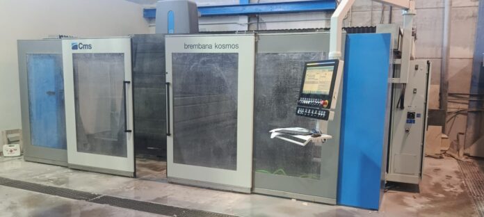 bembrana kosmos marmoleria afa - Mármoles Afa estrena una cortadora puente de 5 ejes Brembana Kosmos instalada por Solstone