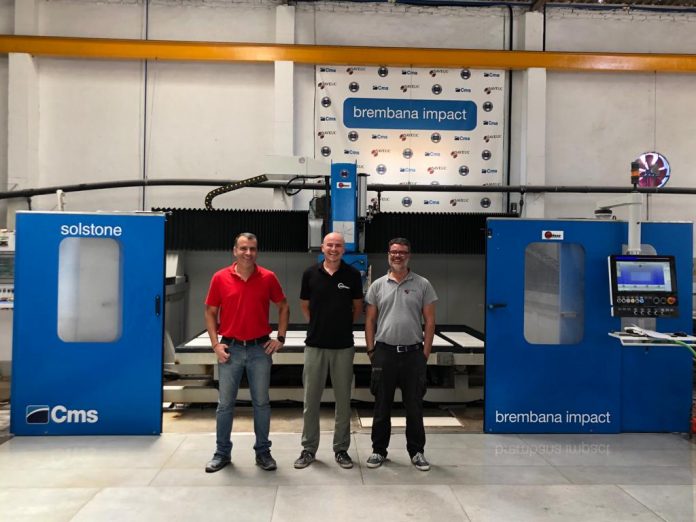 noticia marmoles cuevas - Mármoles Saveuc aumenta la producción un 40% con el cnc CMS Brembana Impact